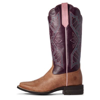 Ariat Western: Jackpot Botas Western Mujer - Marrones Gris (FRKGU8967)